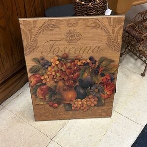 Rustic Toscana Fruit and Floral Art
